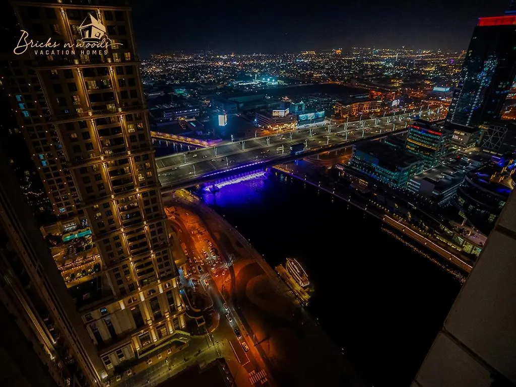 Modern High Floor Canal View1 Bhk Dubaj