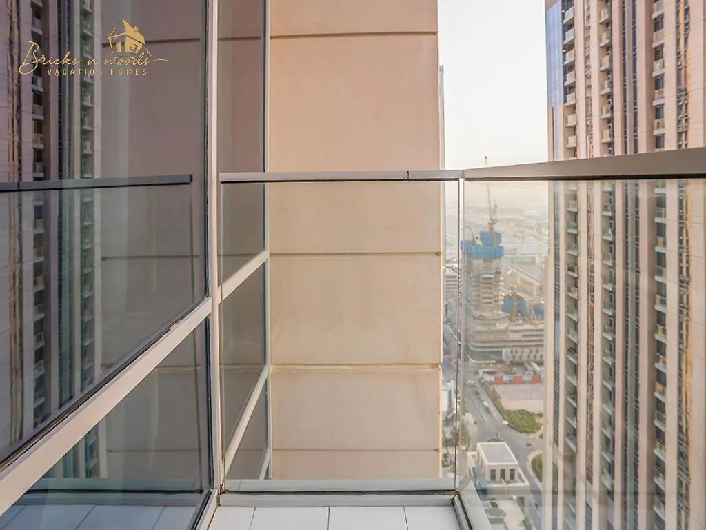 Apartmán Modern High Floor Canal View1 Bhk Dubaj