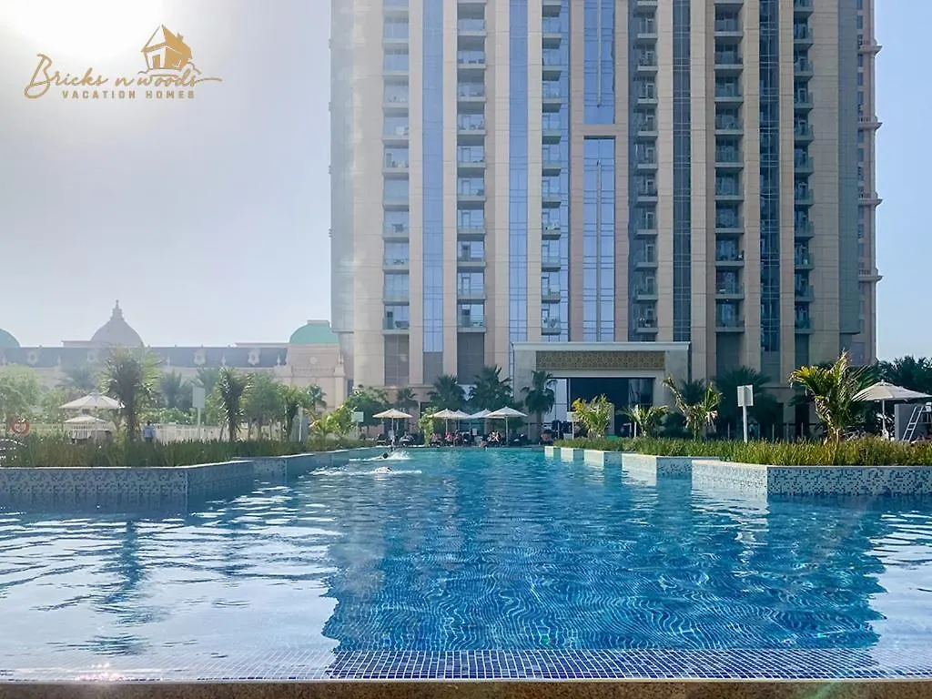 Modern High Floor Canal View1 Bhk Dubaj Apartmán