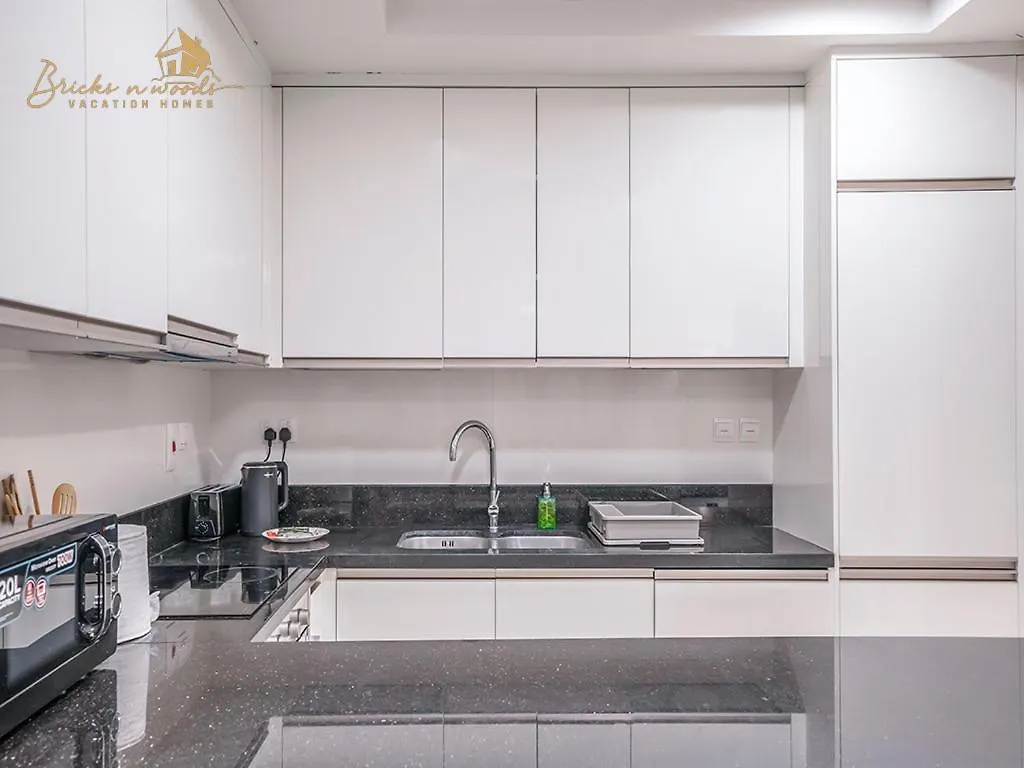Apartmán Modern High Floor Canal View1 Bhk Dubaj