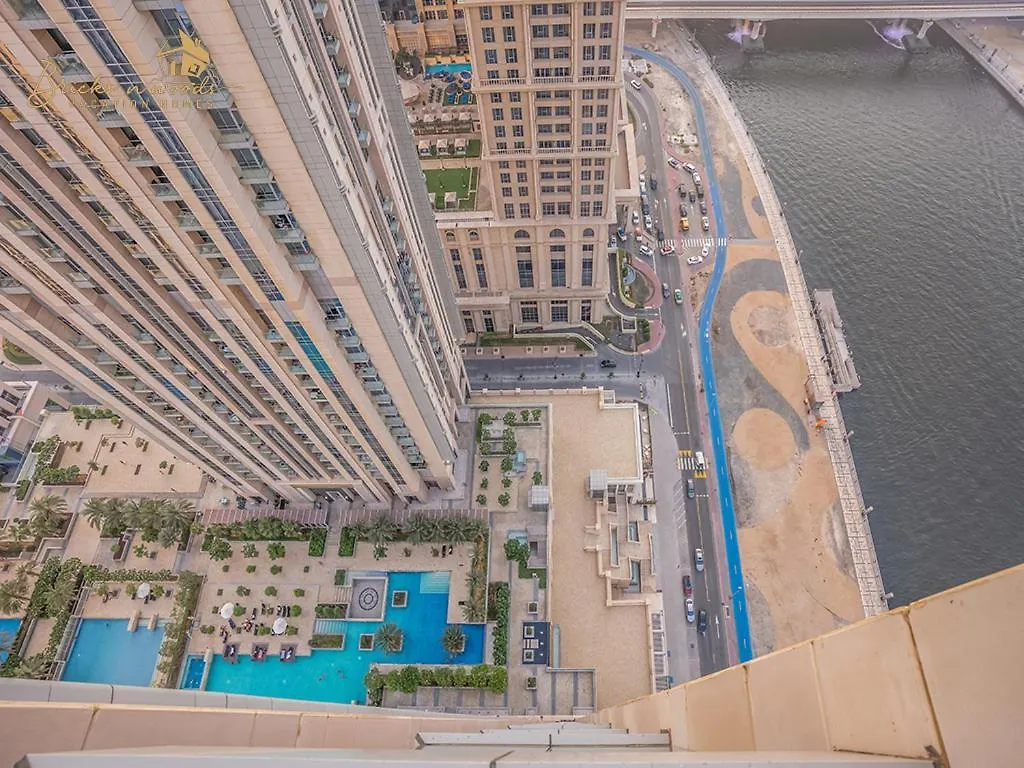 Apartmán Modern High Floor Canal View1 Bhk Dubaj Spojené arabské emiráty