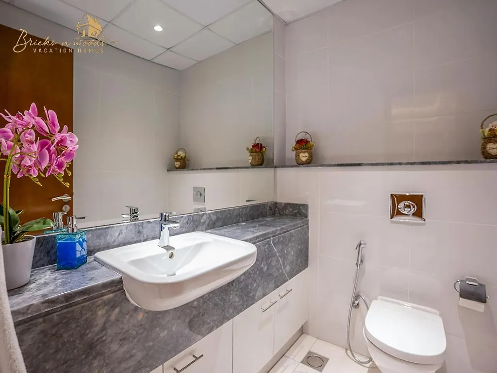 Apartmán Modern High Floor Canal View1 Bhk Dubaj Spojené arabské emiráty