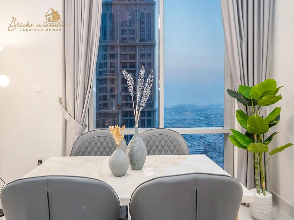 Apartmán Modern High Floor Canal View1 Bhk Dubaj